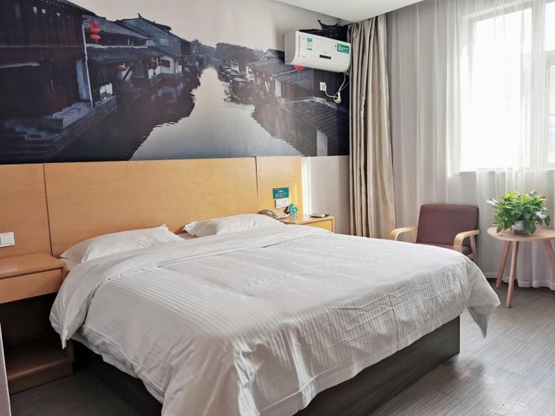 Greentree Inn Jiangsu Suzhou International Film City South Jinshan Road Express Hotel Luaran gambar